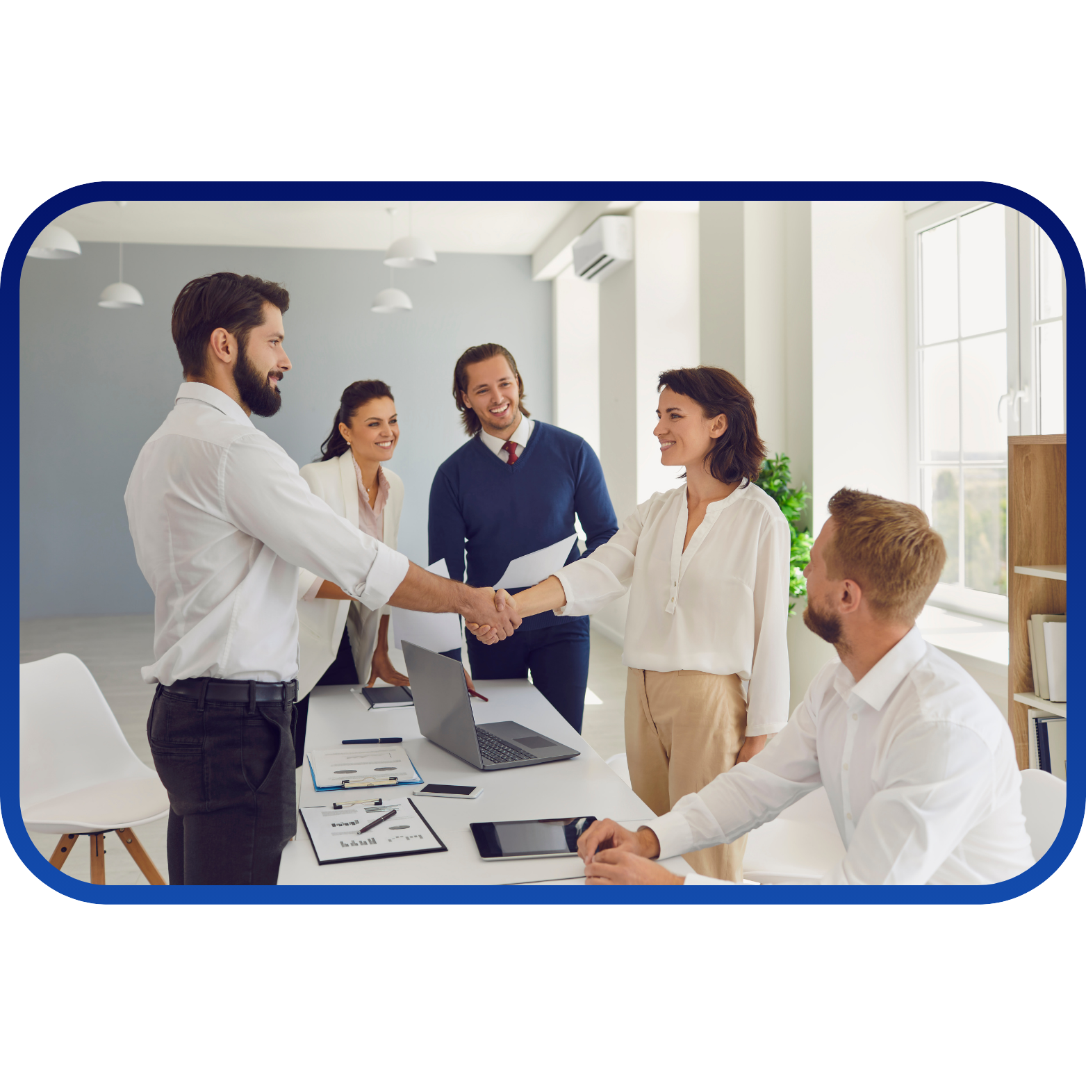 HR Services LLC team meeting